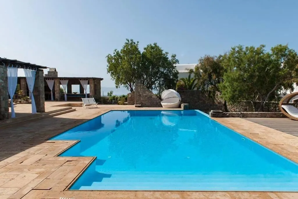 Dreamy Boho 5Bed Villa With Pool And Ocean View Mykonos Town