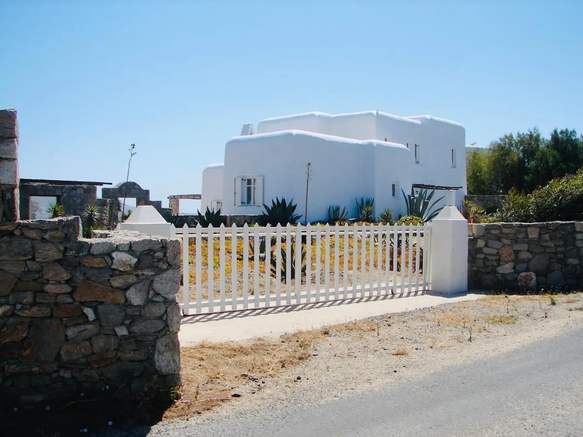 Dreamy Boho 5Bed Villa With Pool And Ocean View Mykonos Town Grecja