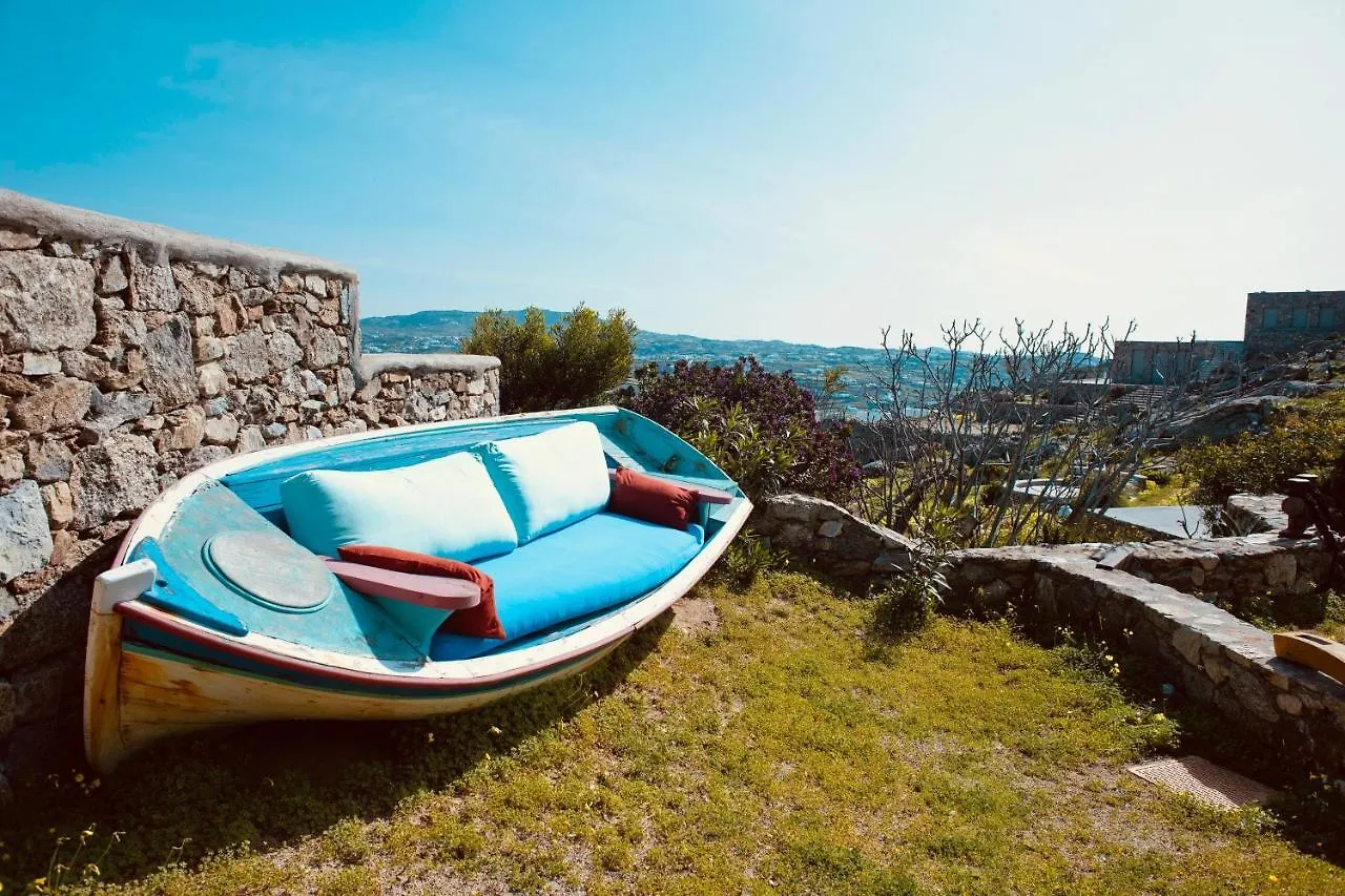 Dreamy Boho 5Bed Villa With Pool And Ocean View Mykonos Town