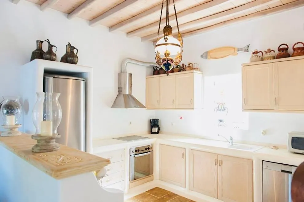 Dreamy Boho 5Bed Villa With Pool And Ocean View Mykonos Town