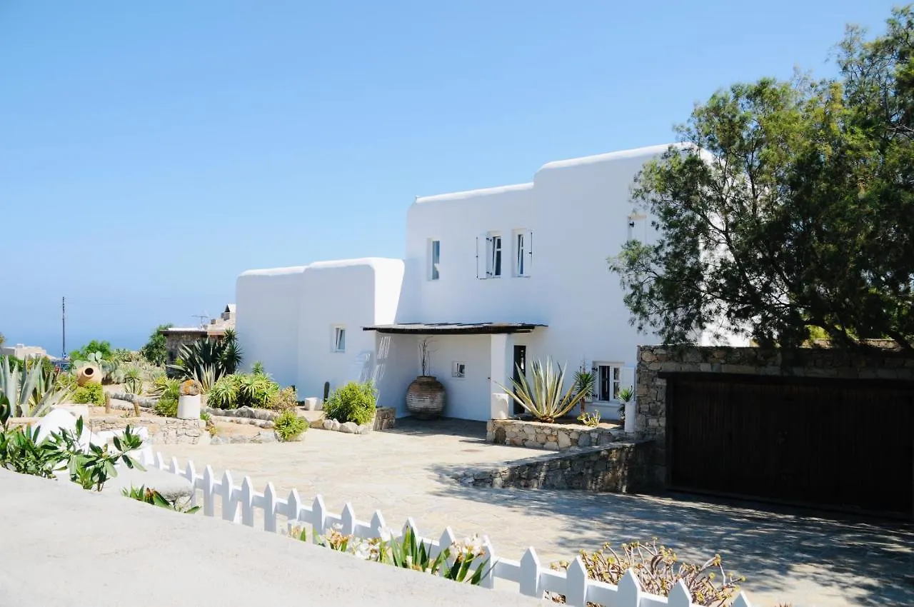 Dreamy Boho 5Bed Villa With Pool And Ocean View Mykonos Town