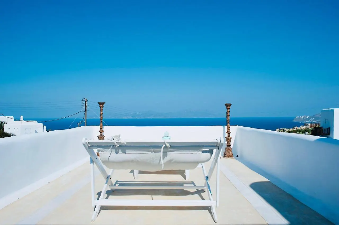 Dreamy Boho 5Bed Villa With Pool And Ocean View Mykonos Town