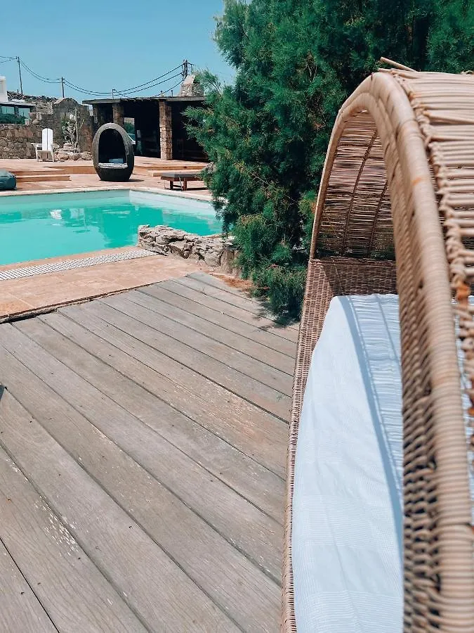Dreamy Boho 5Bed Villa With Pool And Ocean View Mykonos Town