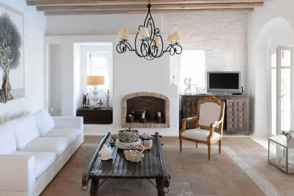 Dreamy Boho 5Bed Villa With Pool And Ocean View Mykonos Town