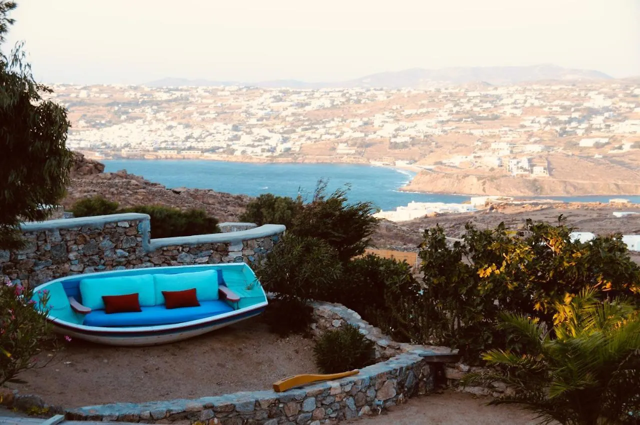 Dreamy Boho 5Bed Villa With Pool And Ocean View Mykonos Town